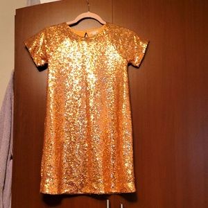 Gold Crewcuts dress size 10